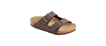 Arizona Birkenstock Birkibuc Regular Detske Hnede | SK 394OKI